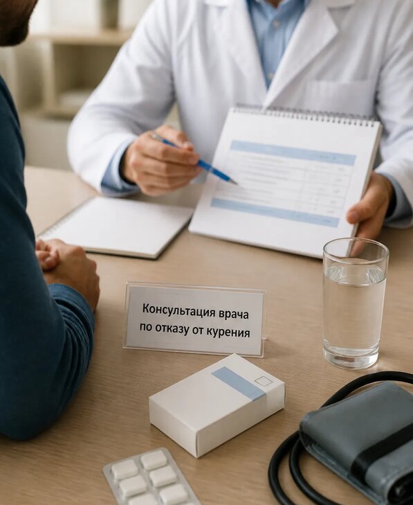 Консультация врача по отказу от курения для взрослых в Усолье-Сибирском